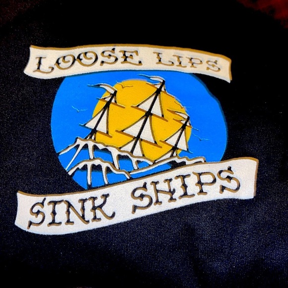 ALF Tops - NWT ALF Hoodie! Size large! Loose Lips Sink Ships!